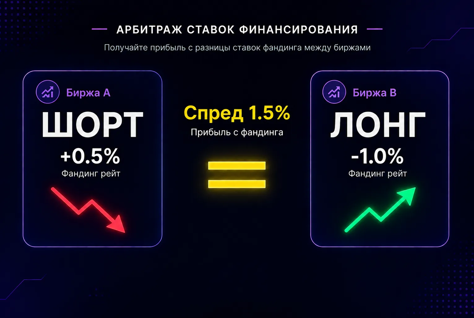 Принципы работы арбитража фандинга